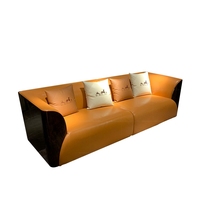 Conjunto de sofá modular de lujo Chesterfield, diseño elegante, nuevo modelo para sala de estar, centro comercial, muebles rellenos de esponja para villas