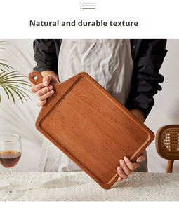 Cuisine en gros épais grand blanc en vrac rond personnalisé personnalisé koa noyer noir <span class=keywords><strong>bois</strong></span> d'acacia <span class=keywords><strong>planche</strong></span> à découper en bambou avec poignée - Product Image 6