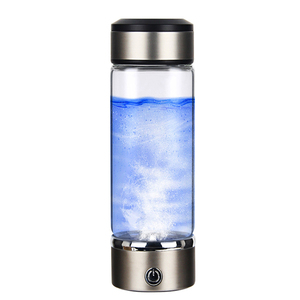 충전식 수소수 생성기 휴대용 수소수 이온화기 병 420ml 가정용 1년 보증 가정 사무실용 - Product Image 1