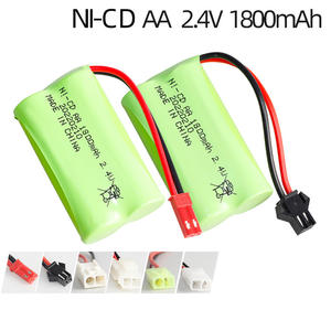 1000 Zyklen Wiederauf ladbarer Ni-Cd 14500 AA-Akku 2,4 V Ni-CD-Akku mit Kabeln und Anschluss - Product Image 6