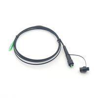 Konektor Tahan Air FTTH FTTX Mini SC APC Kabel Patch Drop Pra-Konektor ODN