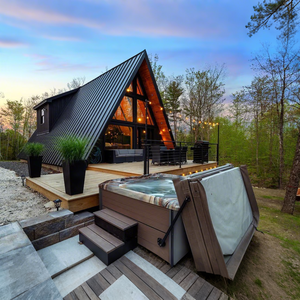 Prefabricated A Frame Cabin Quick Installation Portable House for Holiday or Family Use - Product Image 5