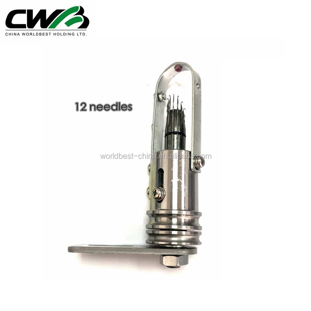 Головка машинки для вязания крючком для машинки для масок с 12 иглами