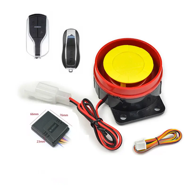 one way 12V motorcycle security alarm system motorcycle alarms