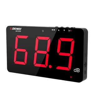 Medidor de nivel de sonido Digital Sndway con medidor de ruido inalámbrico WiFi para medición de decibelios de Audio de coche SW-525A - Product Image 1