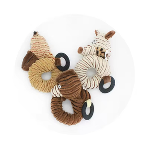 Hot Sale Squeaky Corduroy Fox <b>Pet</b> Sound <b>Toy</b> Throwable <b>Interactive</b> Chew Chew <b>for</b> Dog Teeth Grinding <b>Pet</b> Chew <b>Toys</b> - Product Image 2