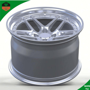 Rines Forjados de Aluminio Plateado Monobloque de <span class=keywords><strong>18</strong></span> 19 20 21 22 24 Pulgadas 5X130 17X11 Anchos para <span class=keywords><strong>Porsche</strong></span> Panamera <span class=keywords><strong>924</strong></span> - Product Image 3