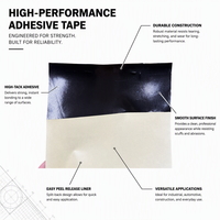 Ruban de protection anti-reflet noir en PET pour tableau de bord numérique automobile