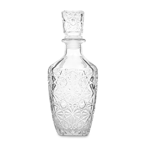 Decanter per Whisky in Vetro Trasparente con Tappo, 120ml 230ml 450ml 750ml, per Whisky, Vino, <span class=keywords><strong>Tequila</strong></span> - Product Image 3
