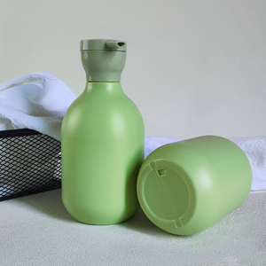 Custom logo Soft Touch Hdpe Plastic Packaging Lotion Shower Soap Shampoo Bottle Cute Scustamizable Brand logo Cosmetics - Product Image 2