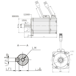 Machine à coudre DIKAI DKSM-A13015F, prix d'usine, moteur haute puissance 1500W, système monophasé 220VAC, étanche IP65 - Product Image 3