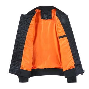 2021Tiger Mô Hình Thêu Phi Công Áo Khoác Phổ Biến Máy Bay Ném Bom Thể Thao Giản Dị Áo Khoác Nam - Product Image 6