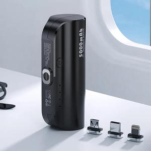 พาวเวอร์แบงค์สำหรับ Mi ที่ชาร์จแบบพกพา5000Amh ไร้สายระบบแม่เหล็กชาร์จเร็วสำหรับ <span class=keywords><strong>iPhone</strong></span> - Product Image 3