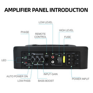 <span class=keywords><strong>Caisson</strong></span> <span class=keywords><strong>de</strong></span> basses actif pour <span class=keywords><strong>voiture</strong></span> <span class=keywords><strong>de</strong></span> 8 pouces, 150 W, haute performance, basses profondes, fin et <span class=keywords><strong>compact</strong></span> pour la mise à niveau audio du véhicule - Product Image 2