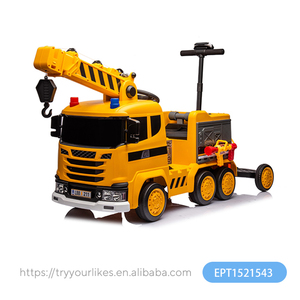 רכב צעצוע EPT מחפר הזזה עם אורות ומוזיקה - צעצוע רכב הנדסי לילדים 2026 - Product Image 5