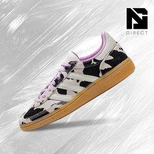 Adidas Handball Spezial Cow Print Bliss Lilac (pour femmes) Chaussures de mode de luxe pour femmes, baskets décontractées pour femmes - Product Image 1