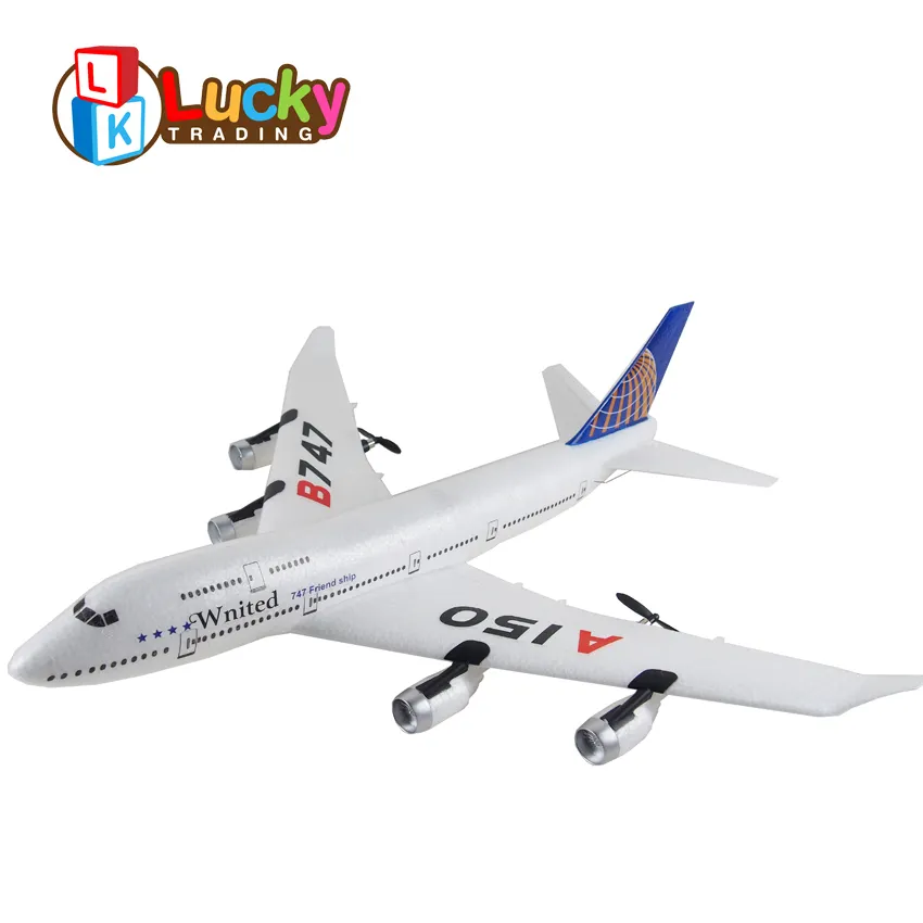 Airbus 747 Aircraft Models Plane Rc 2.4G Remote Control Airplane Toy