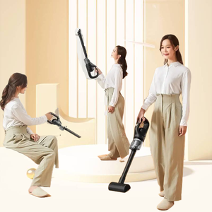 Aspirador de mano eléctrico con carga USB portátil, cepillo de suelo inalámbrico de succión fuerte para el hogar, oficina, coche, 2 en 1, tamaño pequeño - Product Image 4