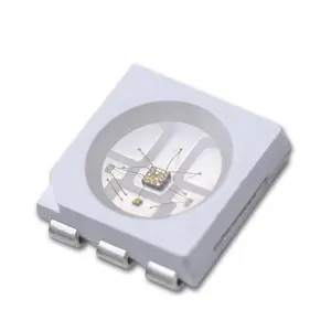 تعزيز بالجملة IC Buit-in 6pin الذكية 5 فولت مصلحة الارصاد الجوية ws2811 Ws2812 Sk6812 Ws2812b 5050 RGB Led رقاقة