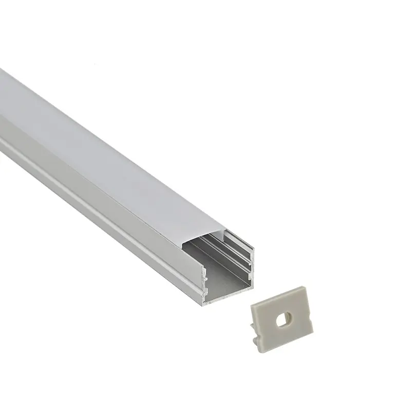 2015 Wholesale Customized Color Length 20*15MM LED Linear light U shape surface mounted LED Aluminum Profile for LED strip light