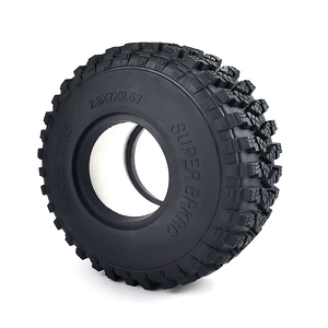 2.9 inch beadlock bánh xe lốp cao su cho scx6 1/6 <span class=keywords><strong>RC</strong></span> Crawler xe nâng cấp bộ phận - Product Image 1