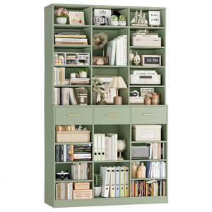 Lemari Pajangan Modern untuk Rumah Kantor Ruang Tamu Kamar Tidur Ruang Makan Bengkel Rak Penyimpanan Furnitur Rumah Serbaguna - Product Image 1