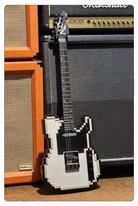 Guitare électrique 6 cordes avec corps <span class=keywords><strong>en</strong></span> résine photosensible et touche <span class=keywords><strong>en</strong></span> palissandre - Product Image 3