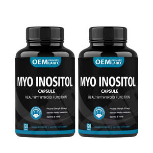 Cápsulas OEM Myo Inositol con D-Chiro Inositol Polvo Píldoras Suplemento Hormonal y Soporte Ovárico para Mujeres - Product Image 4