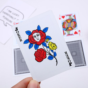 Cartes à jouer en PVC personnalisées OEM, matériau plastique recyclable, jeu de poker classique - Product Image 3
