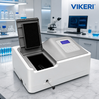 Espectrofotómetro Digital Visible VIKERI V1100-1, Analizador de Laboratorio Profesional para Análisis Cuantitativo y Control de Calidad