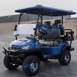 Voiturette de golf électrique bleue, best-seller des fabricants, voiturette de golf de luxe personnalisée pour le tourisme - Product Image 6