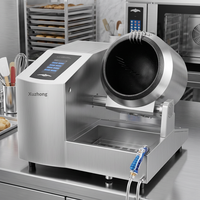 Cuisinière électrique intelligente de table commerciale multifonctionnelle à commande micro-ordinateur et écran tactile, équipement automatique
