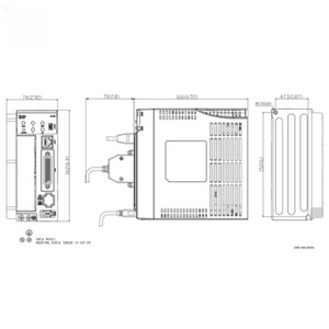 Nouveau variateur d'origine ASD-B3-0721-L 750W 220 V 1/3PH en stock - Product Image 5