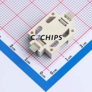 BS-170C02 Button & Strip Battery Connector SMD Connector Battery Holder Phosphor Bronze Tin - Product Image 2