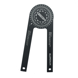 Outil de mesure de précision pour la menuiserie : rapporteur d'angle en aluminium de 7 pouces pour scie à onglet, mesure d'angles intérieurs et extérieurs, avec marquage laser, en gros - Product Image 3