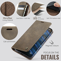 Étui portefeuille magnétique en similicuir avec support et porte-cartes pour iPhone 18 Pro Max, 17 Air, 16 Plus, 15 Pro, 14, 13, 12