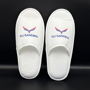 Chaussons jetables en éponge épaisse pour compagnies aériennes, première classe, pour adultes et enfants - Product Image 2