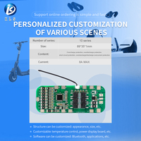Module de protection de batterie au lithium KLS Custom Lifepo4 BMS 6A 8A 10A 3S-24S 12V/24V 18650, carte de charge, certifié CE/FCC