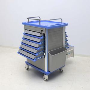 Muebles de <span class=keywords><strong>hospital</strong></span> Medicina Carro médico Carro de tratamiento de emergencia Uso hospitalario - Product Image 2
