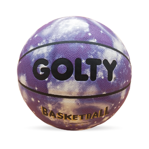 Ballon de basket GOLTY GBL-3054 Taille 7 Poids 580-650G et Circonférence 750-780MM avec cuir PU luminescent Bola Basket Ballon de basket laminé - Product Image 1