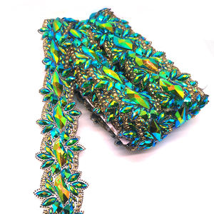 Supply <strong>Samba</strong> Dressing Decorative Crystal Rhinestone Trims Iron on Rhinestone Chain Trimmings for Trinidad Caribbean 2025 - Product Image 4