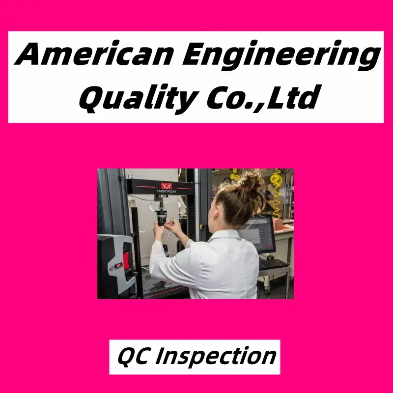 S G S TUV BV ITS ISO American Engineering Quality sample testing 3rd third party quality control pre shipment inspection service