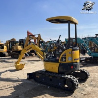 Vente Flash : Excavatrice sur chenilles Komatsu 20 d'occasion, 2 tonnes, système hydraulique complet, bon état, livraison rapide, expédition mondiale