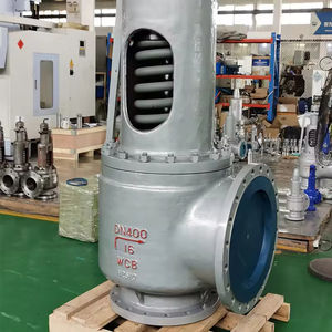 Vanne de sécurité à ressort pleine passée DN400 haute température WCB 425 ° Vanne de sécurité à vapeur pour raffinerie de pétrole, pour applications <span class=keywords><strong>radiateur</strong></span> - Product Image 4