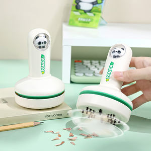 Aspirateur portable de bureau mini pour voiture, aspirateur de table à aspiration à deux vitesses, 5V 3W 1200mAh, alimentation par batterie d'usine - Product Image 2