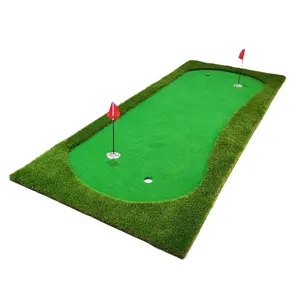 Hoge Kwaliteit Draagbare Golf Oefenhulp 120Cm X 300Cm Golf Putting Green Mat Voor Indoor Outdoor Putting Praktijk