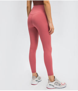 Pantalones de Yoga de cintura alta de alta calidad para mujer, ropa de fitness y Yoga con bolsillo interior, mallas de yoga para mujer - Product Image 3