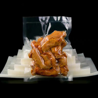 Sacs d'Emballage en Plastique Scellables Haute Température de Qualité Alimentaire Usine Chinoise, Scelleuse Claire de Sacs Sous Vide Retort pour Stockage Alimentaire