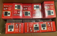 Tarjeta Mini SD TF Clase 10 U3 para Relojes Inteligentes, Tarjeta SIM de 1 TB para Teléfono, 16 GB-256 GB, Plástico Negro, OEM