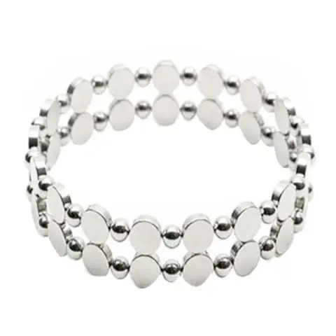 Bracelet magnétique NdFeB, perles de bricolage, fermoir, OEM, ODM pris en charge, conception à la mode et bon marché